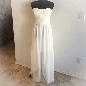 NWT High Low Tube Top Dress